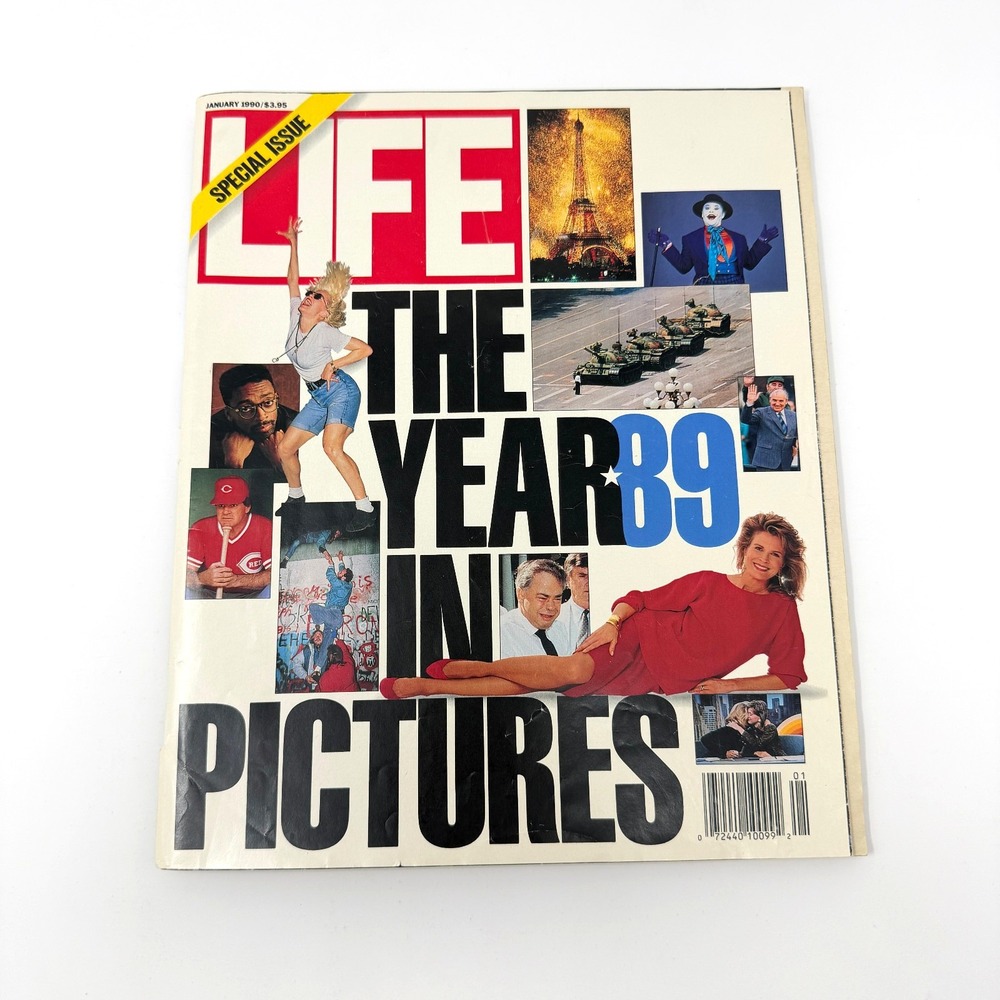 LIFE Magazine January 1990 The Year 89 In Pictures Special Issue 1989